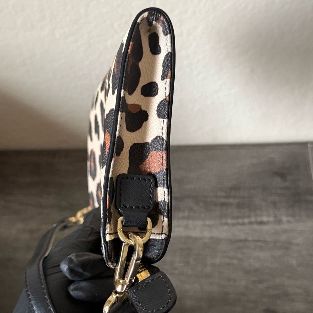 🔥 Tory Burch, leopard print Crossbody bag, PVC leather🔥 - Picture 5 of 14